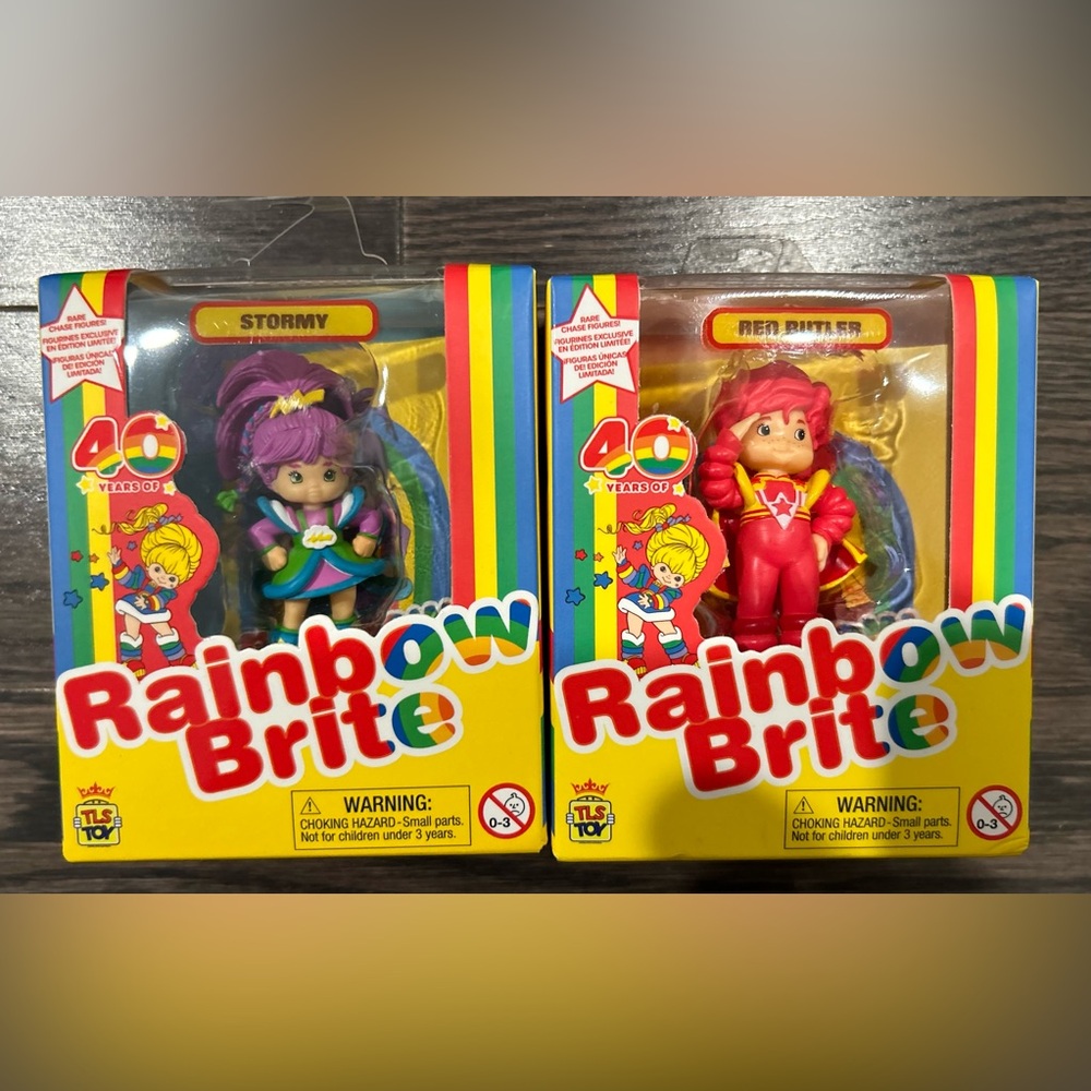 Rainbow bright Stormy & Red Butler NWT